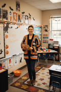 Halloween Spider Cardigan