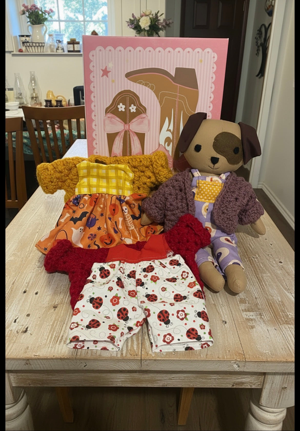 Hand Sewn Doggy Doll
